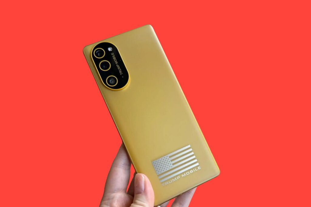 ​I held the Trump phone 