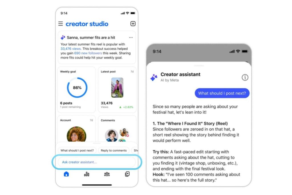 ​Facebook’s Creator Studio has been revived as an AI companion app 