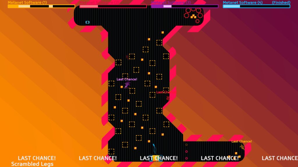 ​More than a decade later, the team behind N++ is back with a multiplayer sequel 