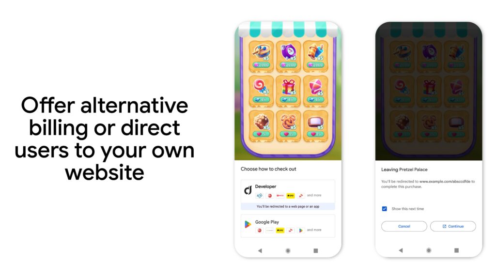 ​Google is finally opening the Play Store to outside payments 