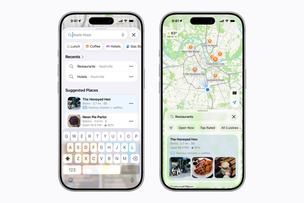 ​Apple Maps has ads now 