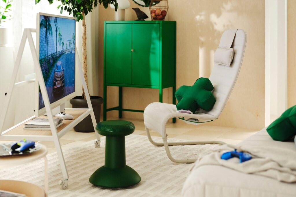 ​Ikea’s Xbox collection includes a giant thumbstick stool 
