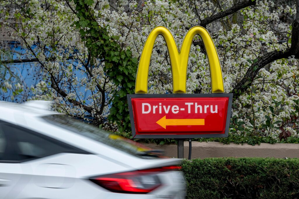 ​McDonald’s is testing ads on its drive-thru menus 