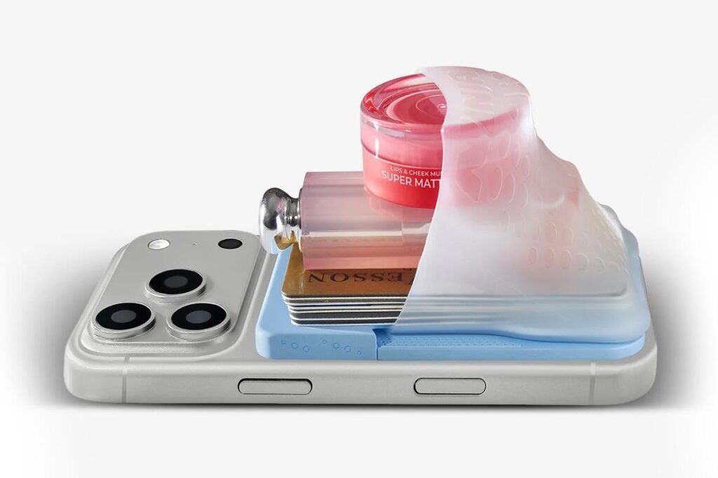 ​This stretchy MagSafe storage pouch gives your phone a sizable trunk 